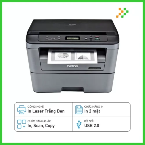 Máy in Brother DCP-L2520D(In, sao chép, quét màu)