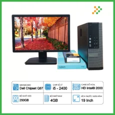 PC Văn Phòng Máy Bộ Dell Core i5-2400/4GB/250GB HDD/LCD 19 Inch