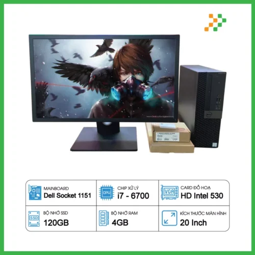 máy tính đồng bộ dell i7 6700
