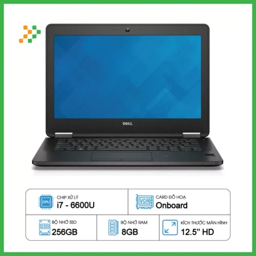 Laptop Cũ DELL latitude E7270 Intel Core i5 i7 Giá Rẻ Chính Hãng