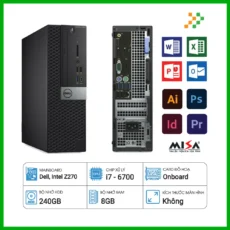 Pc Văn Phòng Máy Bộ Dell 7050sff Core i7-6700/8GB RAM/240GB SSD