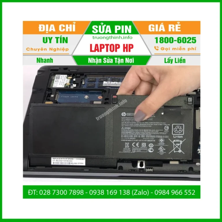 Sửa Pin Laptop Hp- Thay Cell Pin Giá Rẻ - Gần Đây