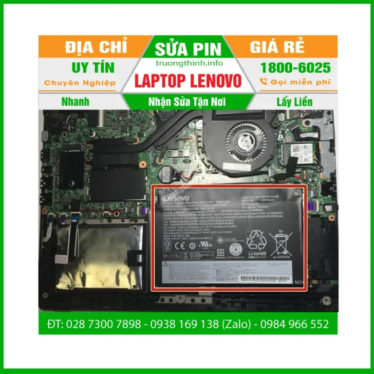 Sửa Pin Laptop Lenovo- Thay Cell Pin Giá Rẻ - Gần Đây