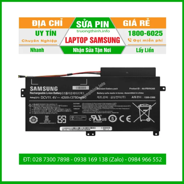 Sửa Pin Laptop Samsung- Thay Cell Pin Giá Rẻ - Gần Đây