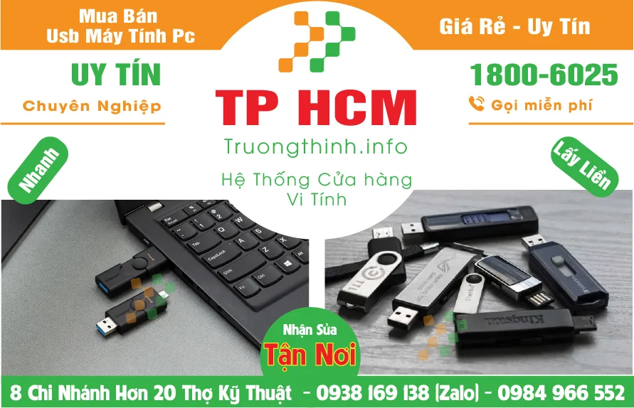 Địa Chỉ Mua Bán Usb Máy Tính Pc tại Tphcm