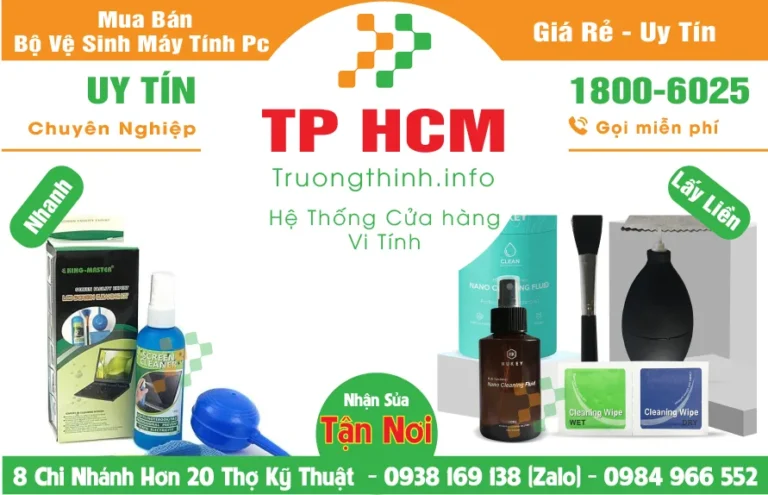 bộ vệ sinh máy tính