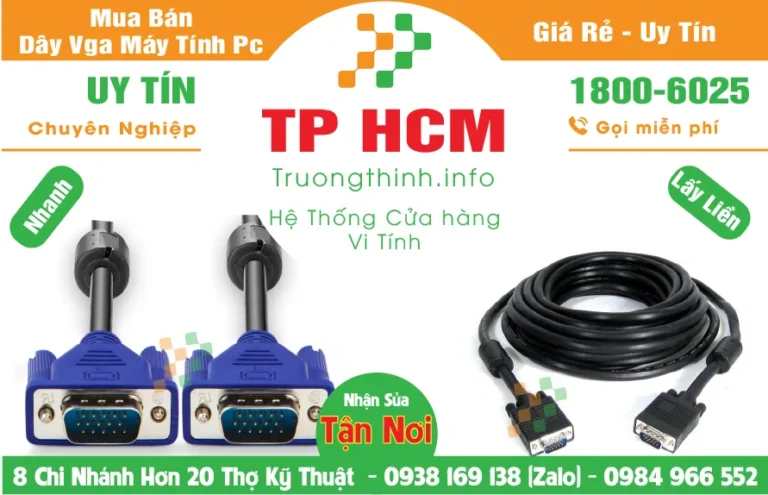 Địa Chỉ Mua Bán Dây Cáp Vga Máy Tính Pc
