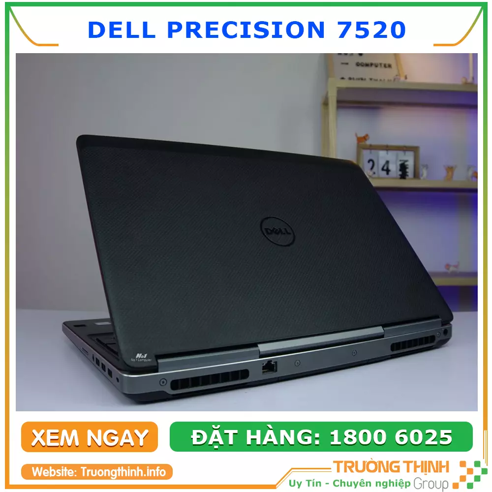 bao nhiêu cổng kết nối trên Dell Precision 7520