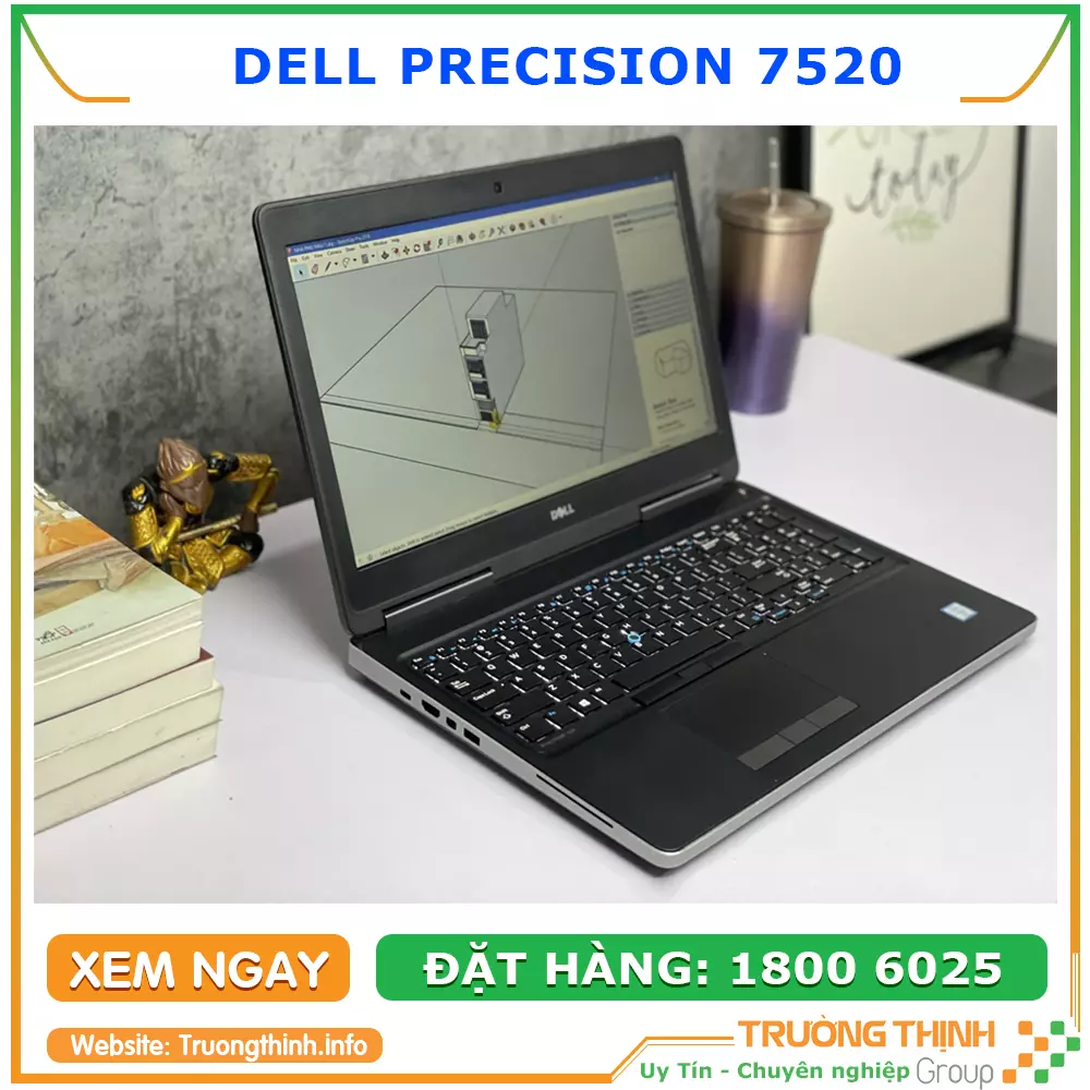 hình ảnh Laptop Dell Precision 7520 chi tiết !! 