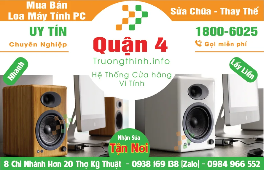 Địa Chỉ Mua Bán Sữa Thay Loa Máy Tính Pc – Quận 4