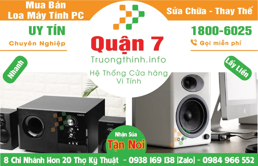 Địa Chỉ Mua Bán Sữa Thay Loa Máy Tính Pc Quận 7