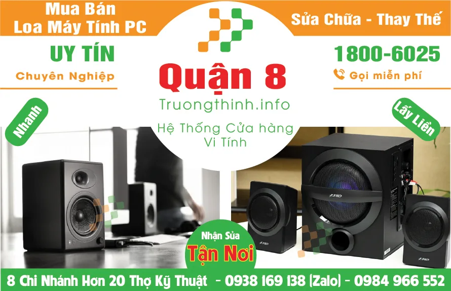 Địa Chỉ Mua Bán Sữa Thay Loa Máy Tính Pc Quận 8