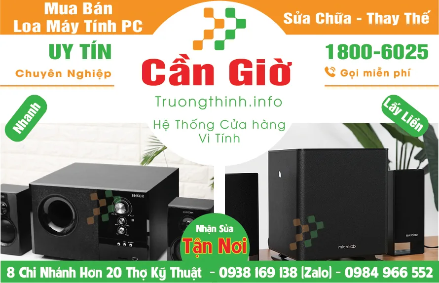 Địa Chỉ Mua Bán Sữa Thay Loa Máy Tính Pc – Cần Giờ