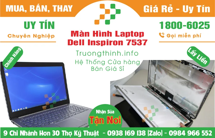 Màn Hình Laptop Dell Inspiron 7537 - Giá Rẻ