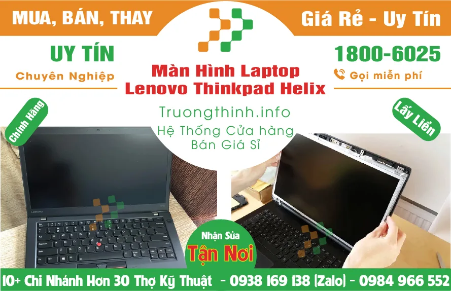 Màn Hình Laptop Lenovo Helix | Giá Rẻ