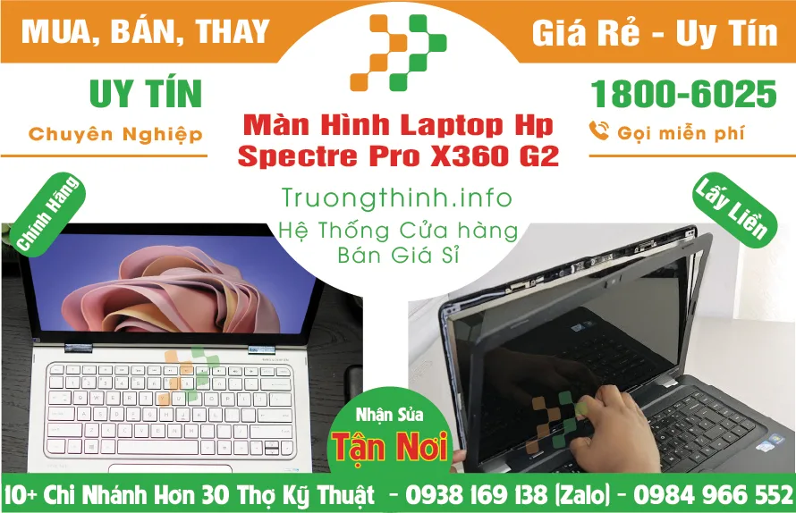 Màn Hình Laptop HP Spectre Pro X360 G2