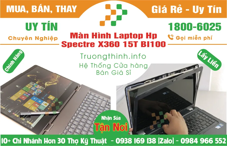 Màn Hình Laptop Hp Spectre X360 15T BI100