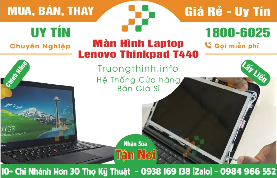 Màn Hình Laptop Lenovo Thinkpad T440 | Giá Rẻ