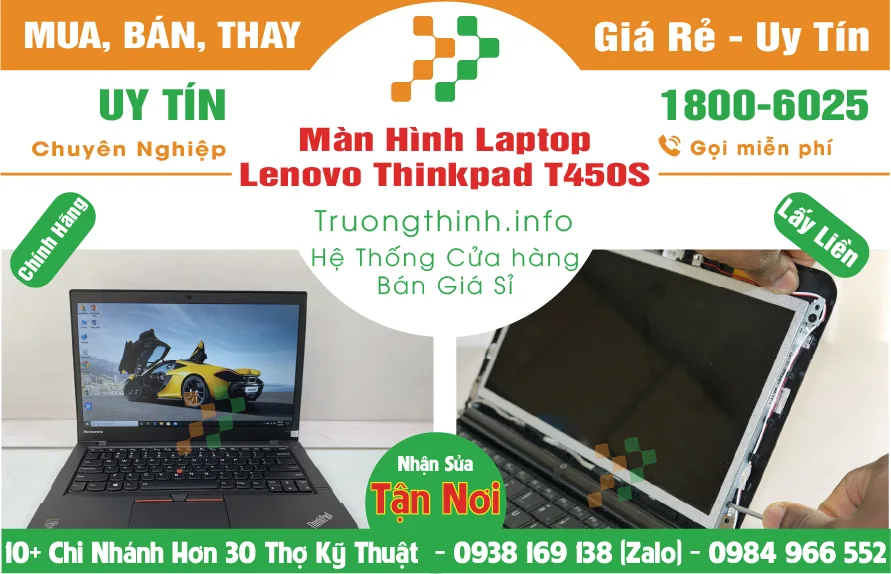 Màn Hình Laptop Lenovo Thinkpad T450S | Giá Rẻ