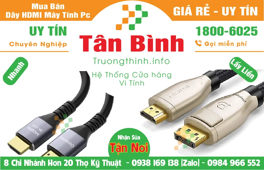 Bán Dây Cáp HDMI Máy Tính Pc Laptop tại Quận Tân Bình