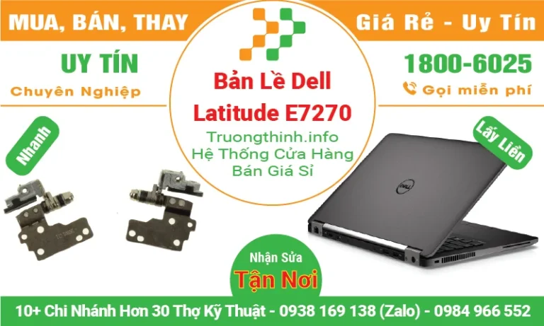 Bản Lề Laptop Dell Latitude E7270