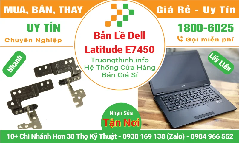 Bản Lề Laptop Dell Latitude ﻿E7450