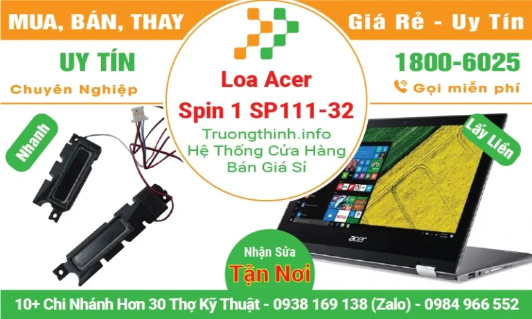 Loa Laptop Acer Spin 1 SP111-32