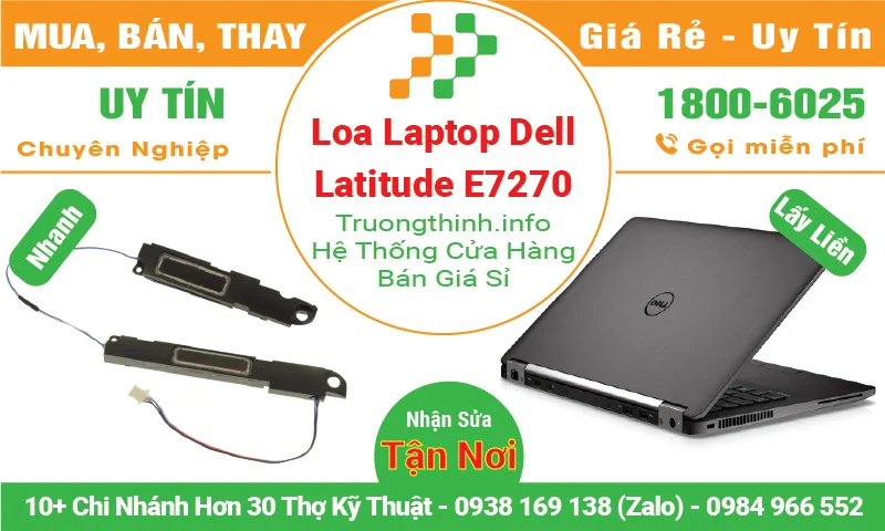 Loa Laptop Dell Latitude E7270