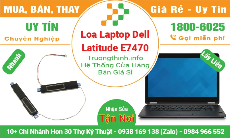 Loa Laptop Dell Latitude ﻿E7470