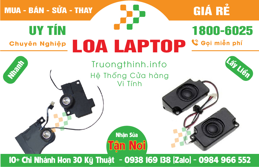 Thay loa laptop giá rẻ | Trường Thịnh Group