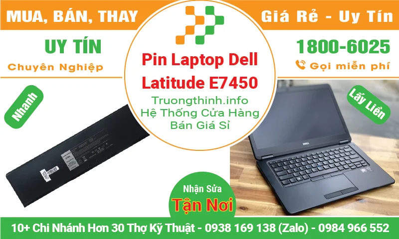 Pin Laptop Dell Latitude ﻿E7450