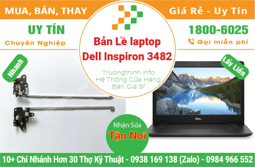 Bản Lề Laptop Dell Inspiron 3482