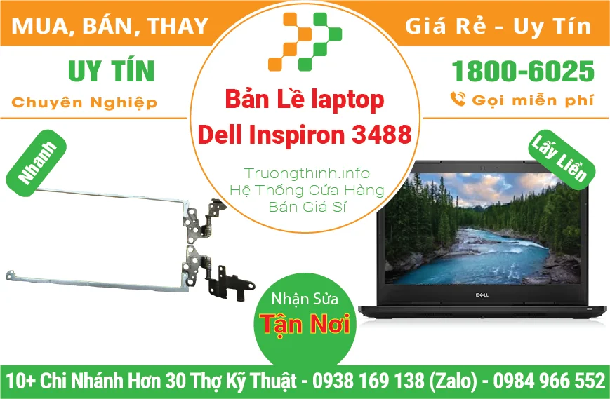 Bản Lề Laptop Dell Inspiron 3488