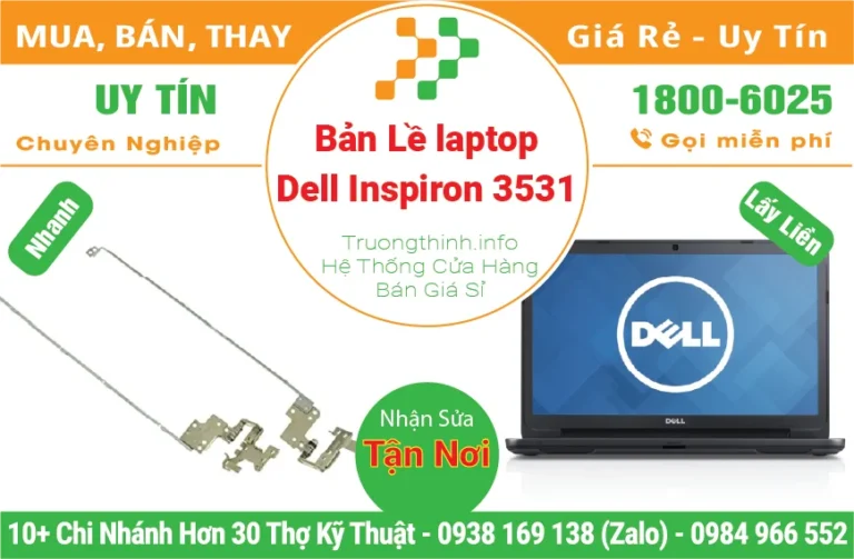Bản Lề Laptop Dell Inspiron 3531