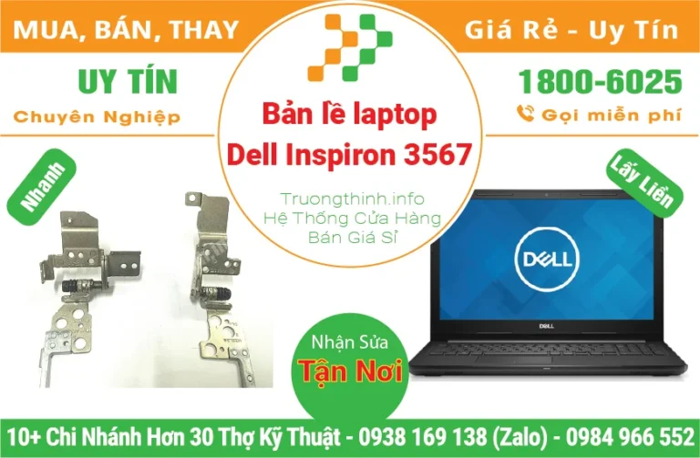 Bản Lề Laptop Dell Inspiron 3567