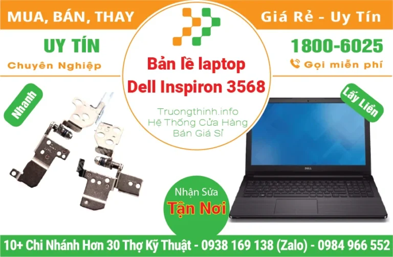 Bản Lề Laptop Dell Inspiron 3568