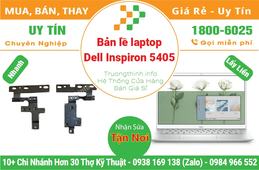 Thay Bản Lề Laptop Dell Inspiron 5405