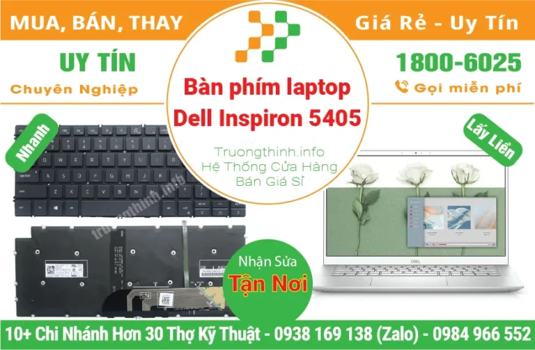 Bàn Phím Laptop Dell Inspiron 5405