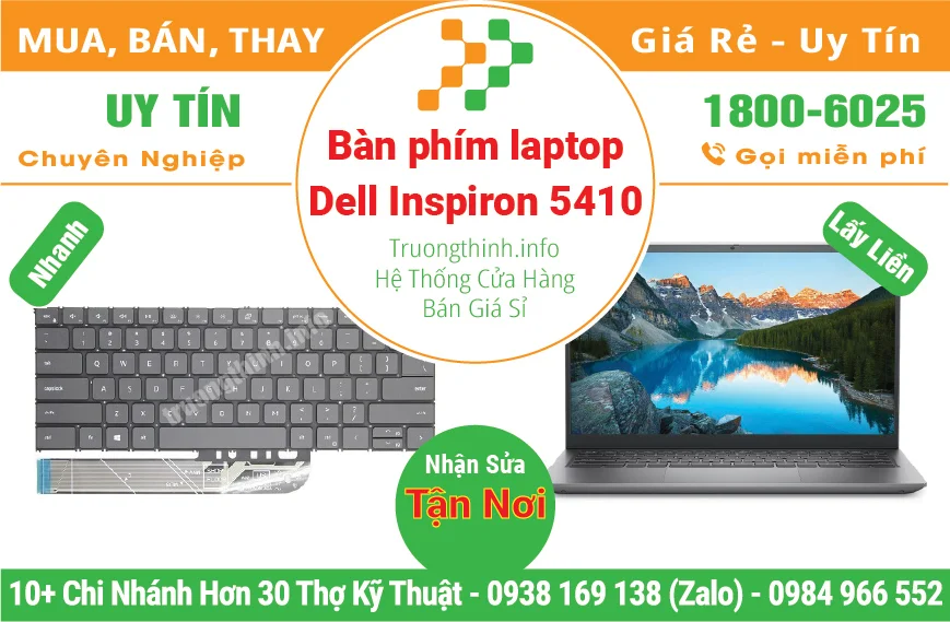 Bàn phím Laptop Dell Inspiron 5410