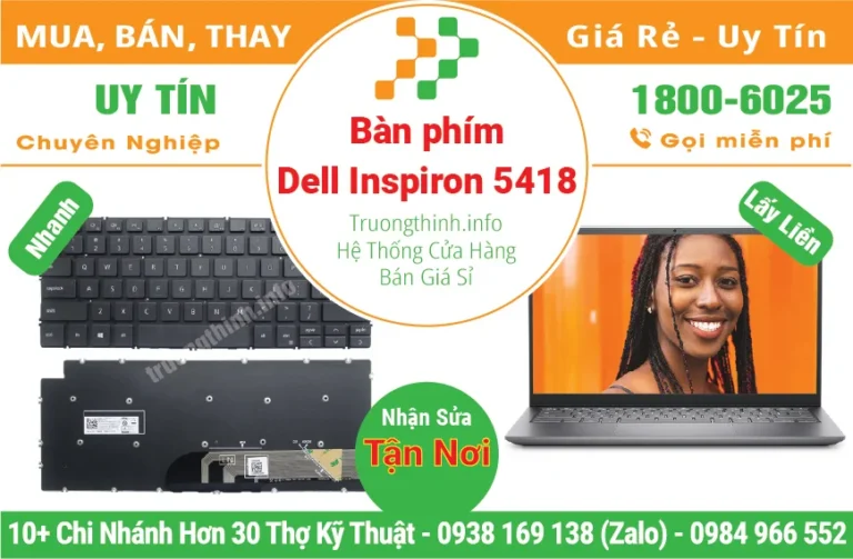 Bàn phím Laptop Dell Inspiron 5418