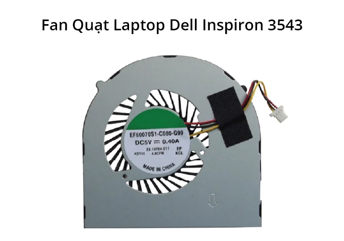 Fan Dell Inspiron 3543