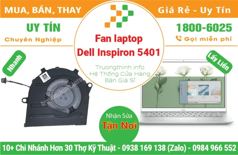 Fan Quạt Laptop Dell Inspiron 5401
