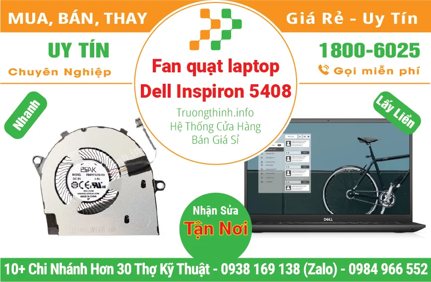 Fan Laptop Dell Inspiron 5408