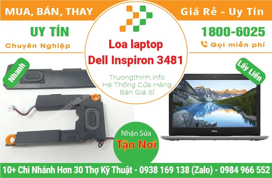 Thay Loa Laptop Dell Inspiron 3481