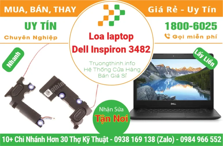 Thay Loa Laptop Dell Inspiron 3482