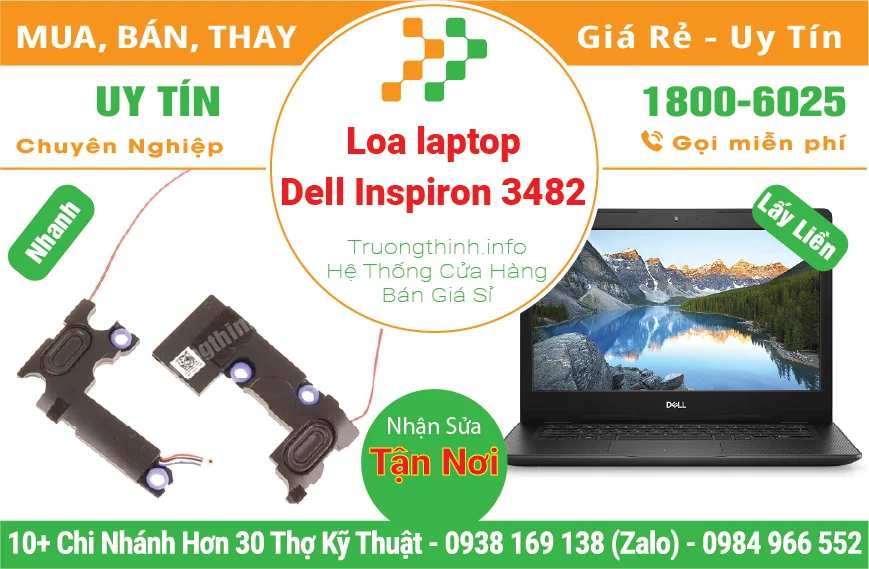 Loa Laptop Dell Inspiron 3482