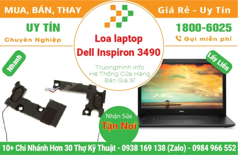 Thay Loa Laptop Dell Inspiron 3490