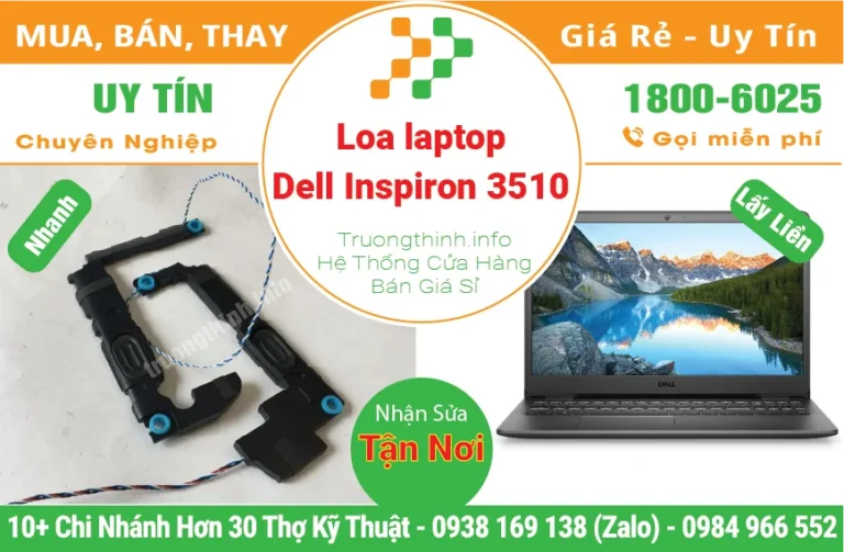 Thay Loa Laptop Dell Inspiron 3510