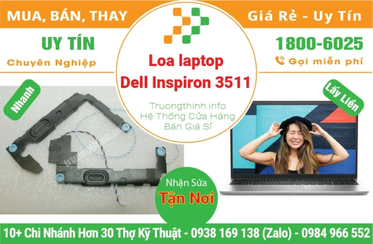 Thay Loa Laptop Dell Inspiron 3511