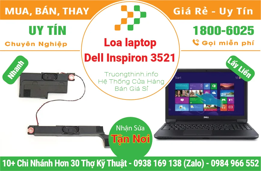 Thay Loa Laptop Dell Inspiron 3521